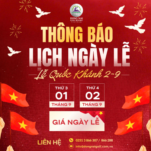 Thông báo lịch Lễ Quốc Khánh 2/9