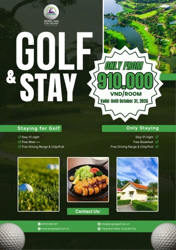 Ưu đãi GOLF &. STAY